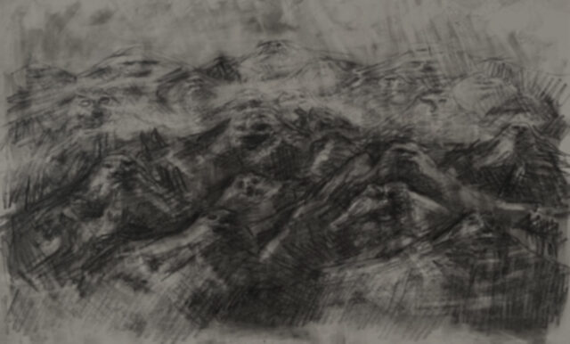 C通信90 山が歌う　The mountains sing
