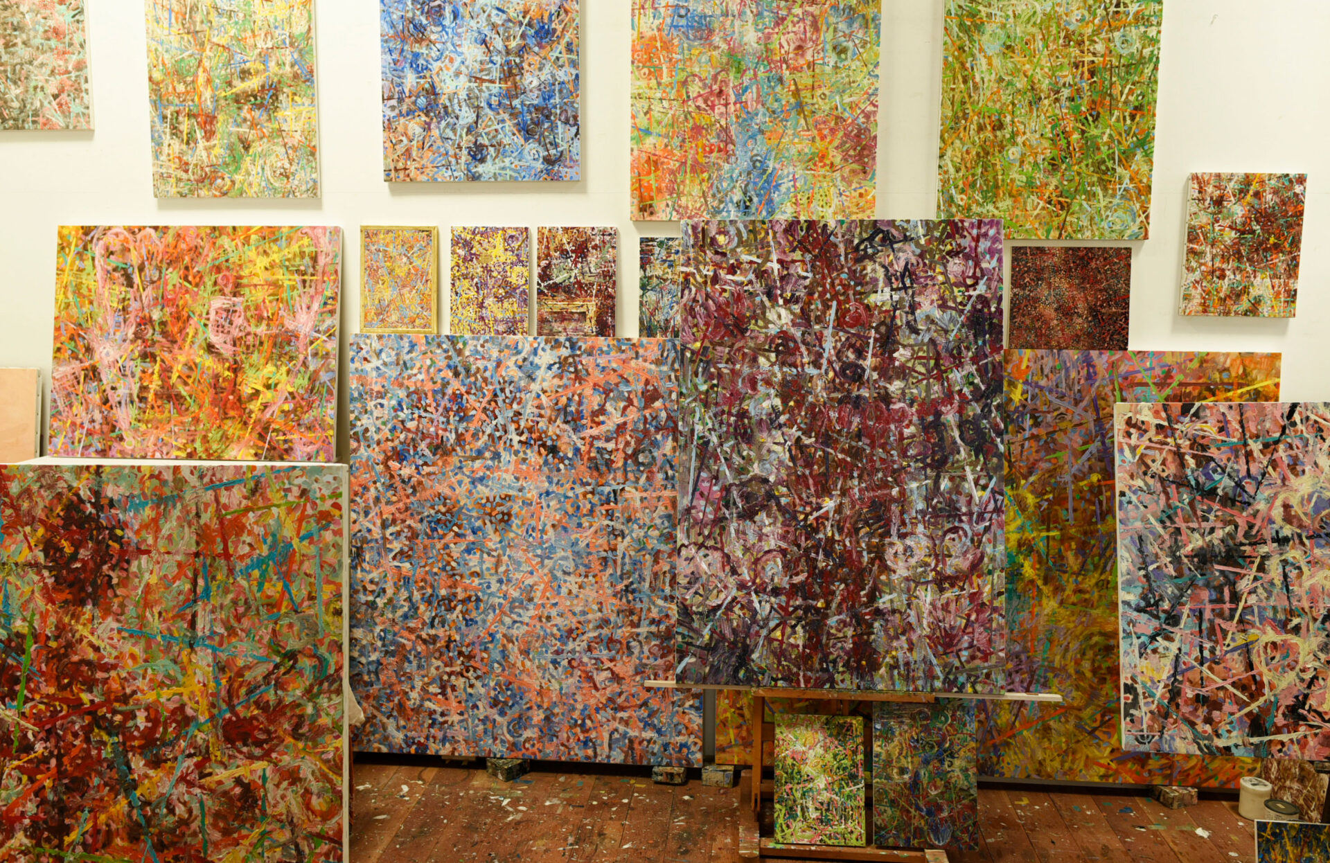 <Over painting> GALLERY MoMo Ryogoku will host the solo exhibition “Over painting” by NAGASAWA Hideyuki from Saturday, February 21, 2026, to Saturday, March 28, 2026.