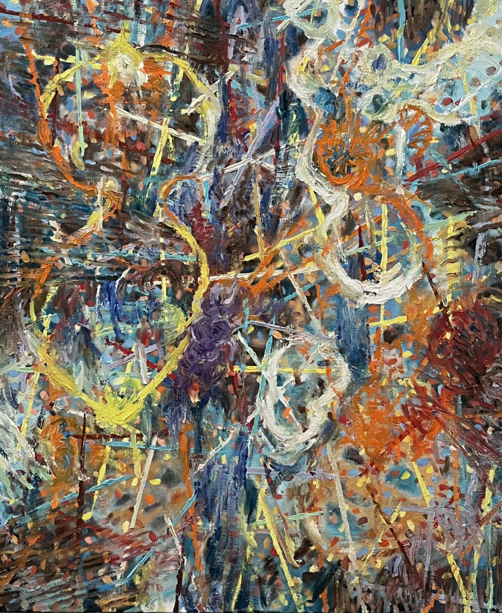 Constructing form through color
